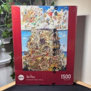Heaven and Hell 1500 Piece Jigsaw Puzzle by Heye